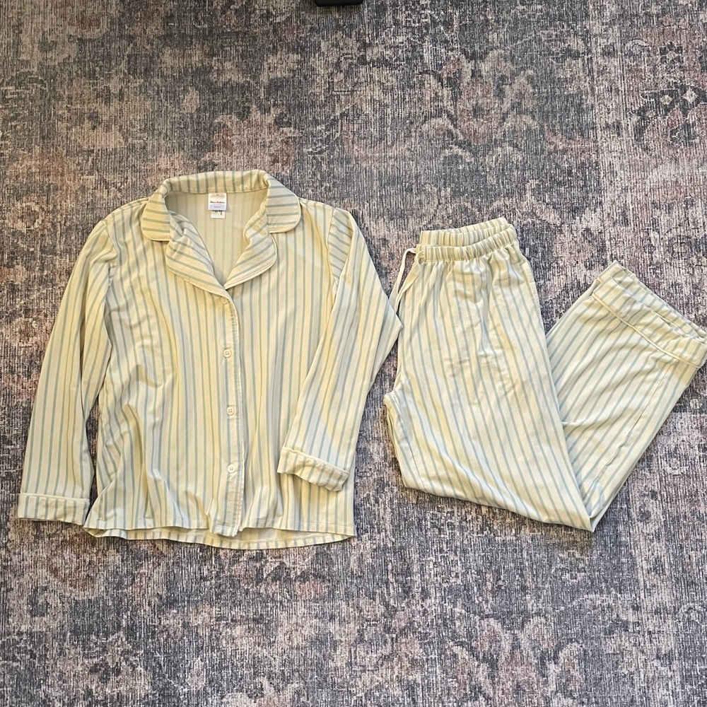 Hanna Andersson Striped Pajama Set in HannaSoft